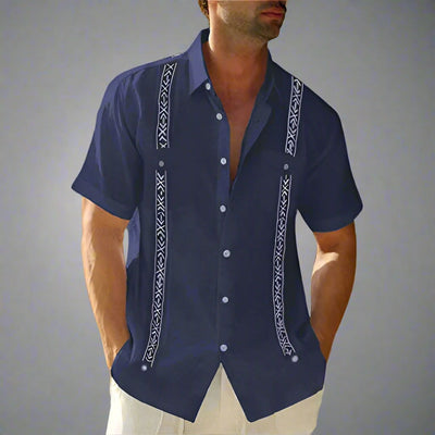 Casual Guayabera Shirt - Look Authority