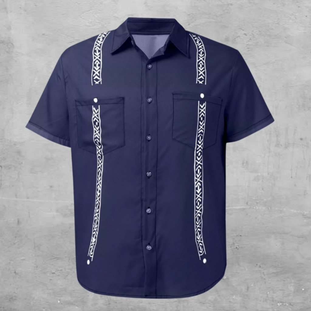 Casual Guayabera Shirt - Look Authority