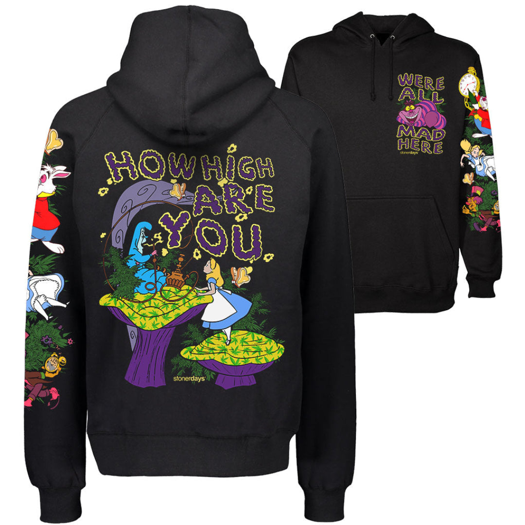 We're All Mad Here Hoodie